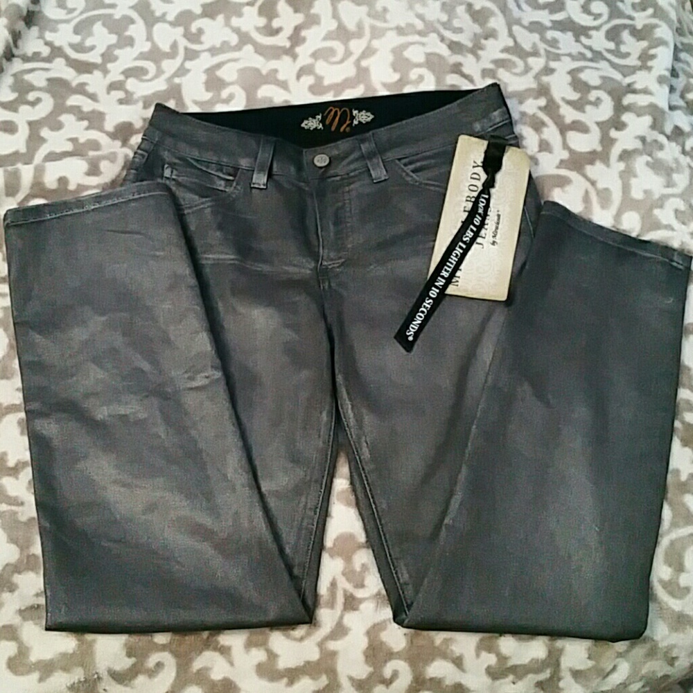 Pewter MiracleBody (by Miracle suit) Jeans NWT